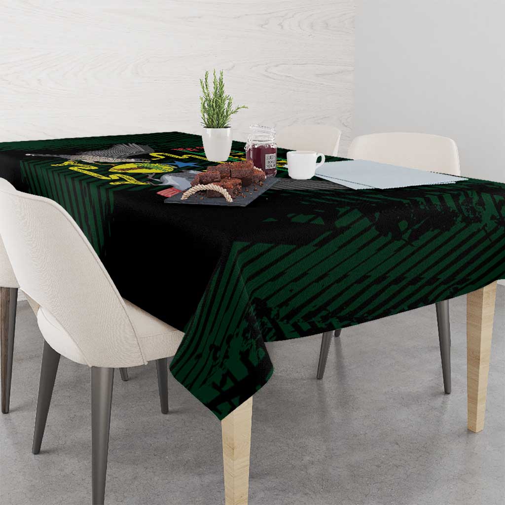 Sao Tome and Principe Tablecloth Coat Of Arms Style