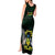 Sao Tome and Principe Tank Maxi Dress Coat Of Arms Style