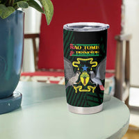 Sao Tome and Principe Tumbler Cup Coat Of Arms Style