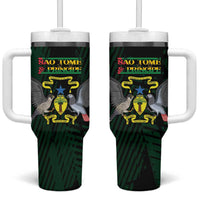 Sao Tome and Principe Tumbler With Handle Coat Of Arms Style