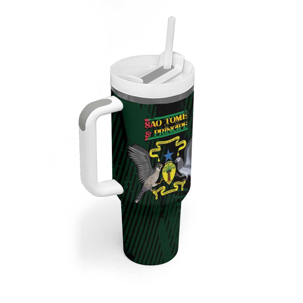 Sao Tome and Principe Tumbler With Handle Coat Of Arms Style