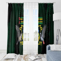 Sao Tome and Principe Window Curtain Coat Of Arms Style