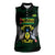Sao Tome and Principe Women Sleeveless Polo Shirt Coat Of Arms Style