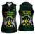 Sao Tome and Principe Women Sleeveless Polo Shirt Coat Of Arms Style