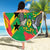 Custom Sao Tome and Principe Football Beach Blanket Selecao dos Falcoes e Papagaios