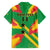 Custom Sao Tome and Principe Football Family Matching Long Sleeve Bodycon Dress and Hawaiian Shirt Selecao dos Falcoes e Papagaios