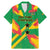 Custom Sao Tome and Principe Football Family Matching Mermaid Dress and Hawaiian Shirt Selecao dos Falcoes e Papagaios