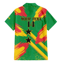 Custom Sao Tome and Principe Football Family Matching Mermaid Dress and Hawaiian Shirt Selecao dos Falcoes e Papagaios