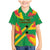 Custom Sao Tome and Principe Football Family Matching Mermaid Dress and Hawaiian Shirt Selecao dos Falcoes e Papagaios
