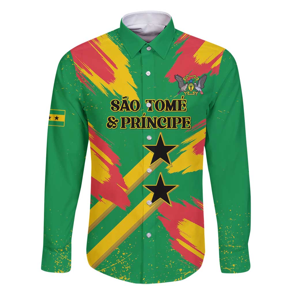 Custom Sao Tome and Principe Football Family Matching Puletasi and Hawaiian Shirt Selecao dos Falcoes e Papagaios