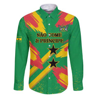 Custom Sao Tome and Principe Football Family Matching Puletasi and Hawaiian Shirt Selecao dos Falcoes e Papagaios