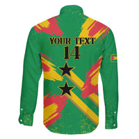 Custom Sao Tome and Principe Football Family Matching Puletasi and Hawaiian Shirt Selecao dos Falcoes e Papagaios