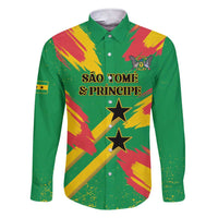Custom Sao Tome and Principe Football Family Matching Short Sleeve Bodycon Dress and Hawaiian Shirt Selecao dos Falcoes e Papagaios