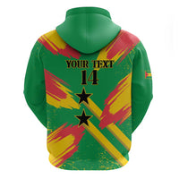Custom Sao Tome and Principe Football Hoodie Selecao dos Falcoes e Papagaios