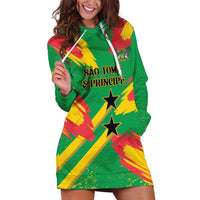 Custom Sao Tome and Principe Football Hoodie Dress Selecao dos Falcoes e Papagaios