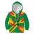 Custom Sao Tome and Principe Football Kid Hoodie Selecao dos Falcoes e Papagaios