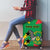 Custom Sao Tome and Principe Football Luggage Cover Selecao dos Falcoes e Papagaios