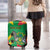 Custom Sao Tome and Principe Football Luggage Cover Selecao dos Falcoes e Papagaios