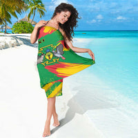 Custom Sao Tome and Principe Football Sarong Selecao dos Falcoes e Papagaios