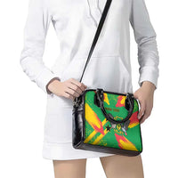 Custom Sao Tome and Principe Football Shoulder Handbag Selecao dos Falcoes e Papagaios