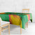 Custom Sao Tome and Principe Football Tablecloth Selecao dos Falcoes e Papagaios