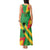 Custom Sao Tome and Principe Football Tank Maxi Dress Selecao dos Falcoes e Papagaios