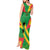 Custom Sao Tome and Principe Football Tank Maxi Dress Selecao dos Falcoes e Papagaios