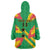 Custom Sao Tome and Principe Football Wearable Blanket Hoodie Selecao dos Falcoes e Papagaios
