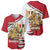 Egypt Revolution Day Baseball Jersey Coat of Arms Egyptian Pattern