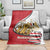Egypt Revolution Day Blanket Coat of Arms Egyptian Pattern