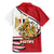 Egypt Revolution Day Family Matching Mermaid Dress and Hawaiian Shirt Coat of Arms Egyptian Pattern