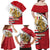 Egypt Revolution Day Family Matching Off Shoulder Maxi Dress and Hawaiian Shirt Coat of Arms Egyptian Pattern
