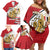 Egypt Revolution Day Family Matching Off Shoulder Short Dress and Hawaiian Shirt Coat of Arms Egyptian Pattern