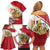 Egypt Revolution Day Family Matching Off Shoulder Short Dress and Hawaiian Shirt Coat of Arms Egyptian Pattern