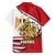 Egypt Revolution Day Family Matching Summer Maxi Dress and Hawaiian Shirt Coat of Arms Egyptian Pattern