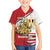 Egypt Revolution Day Family Matching Summer Maxi Dress and Hawaiian Shirt Coat of Arms Egyptian Pattern