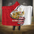 Egypt Revolution Day Hooded Blanket Coat of Arms Egyptian Pattern