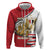 Egypt Revolution Day Hoodie Coat of Arms Egyptian Pattern
