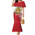 Egypt Revolution Day Mermaid Dress Coat of Arms Egyptian Pattern