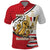 Egypt Revolution Day Polo Shirt Coat of Arms Egyptian Pattern