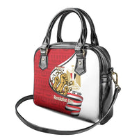 Egypt Revolution Day Shoulder Handbag Coat of Arms Egyptian Pattern