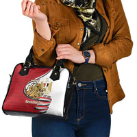 Egypt Revolution Day Shoulder Handbag Coat of Arms Egyptian Pattern