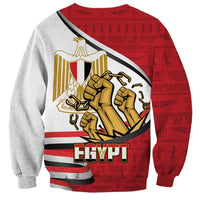 Egypt Revolution Day Sweatshirt Coat of Arms Egyptian Pattern
