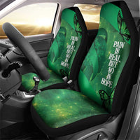 World Mental Health Awareness Month Car Seat Cover Warriors Brave Strong Galaxy Vibes