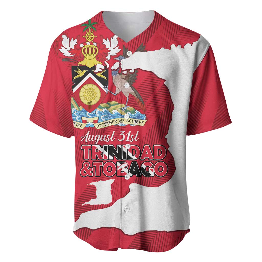 Personalized Trinidad and Tobago Independence Day Baseball Jersey August 31st Proud - Wonder Print Shop