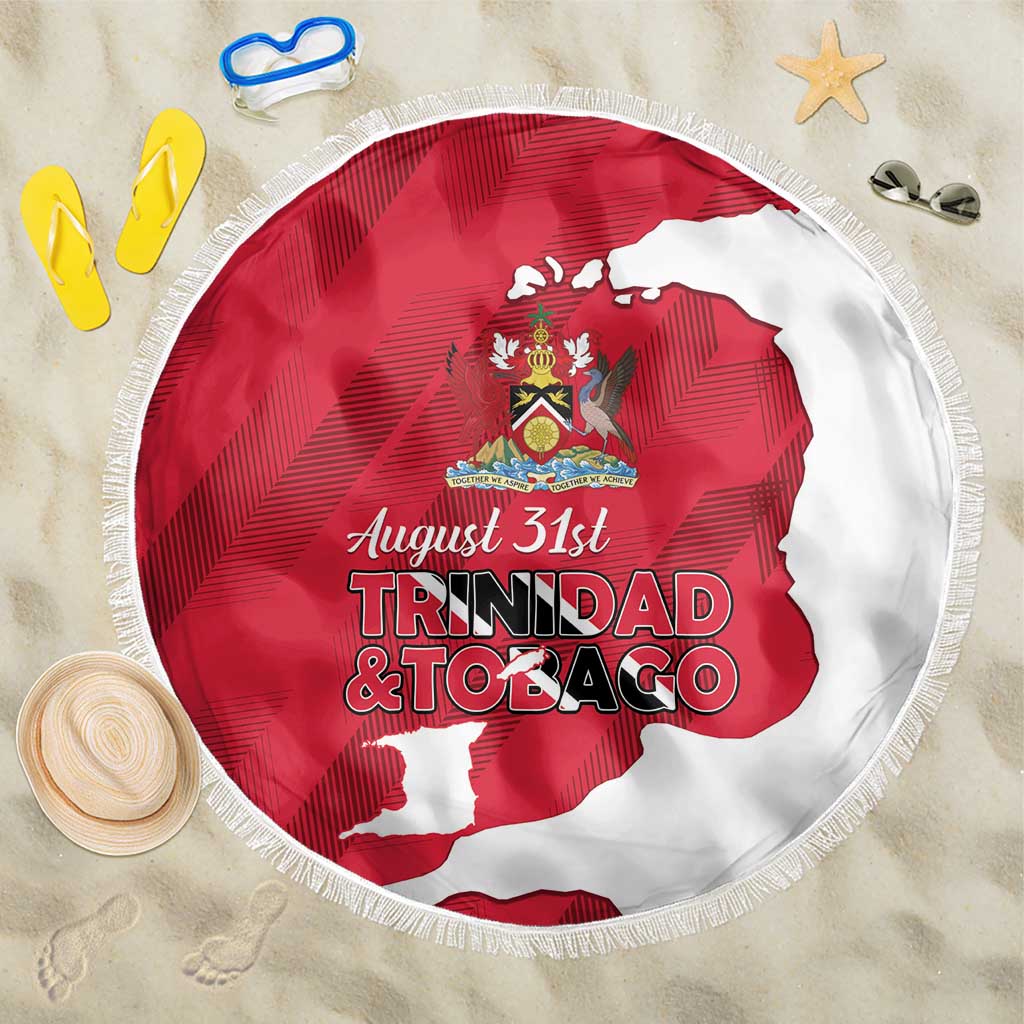 Trinidad and Tobago Independence Day Beach Blanket August 31st Proud - Wonder Print Shop
