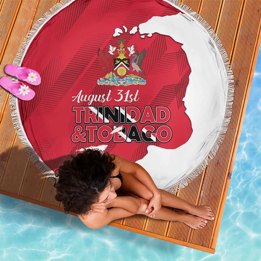 Trinidad and Tobago Independence Day Beach Blanket August 31st Proud - Wonder Print Shop