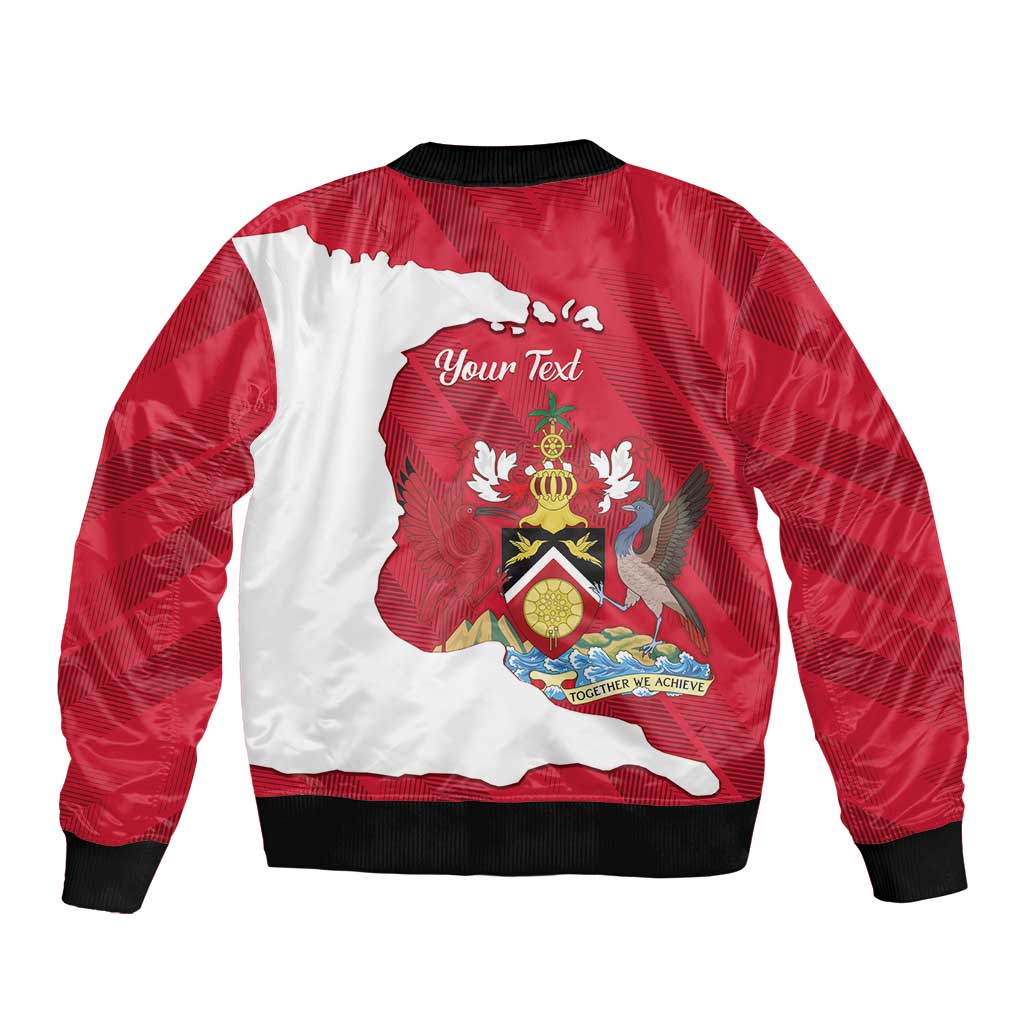 Personalized Trinidad and Tobago Independence Day Bomber Jacket August 31st Proud - Wonder Print Shop