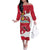 Personalized Trinidad and Tobago Independence Day Family Matching Off The Shoulder Long Sleeve Dress and Hawaiian Shirt August 31st Proud - Wonder Print Shop