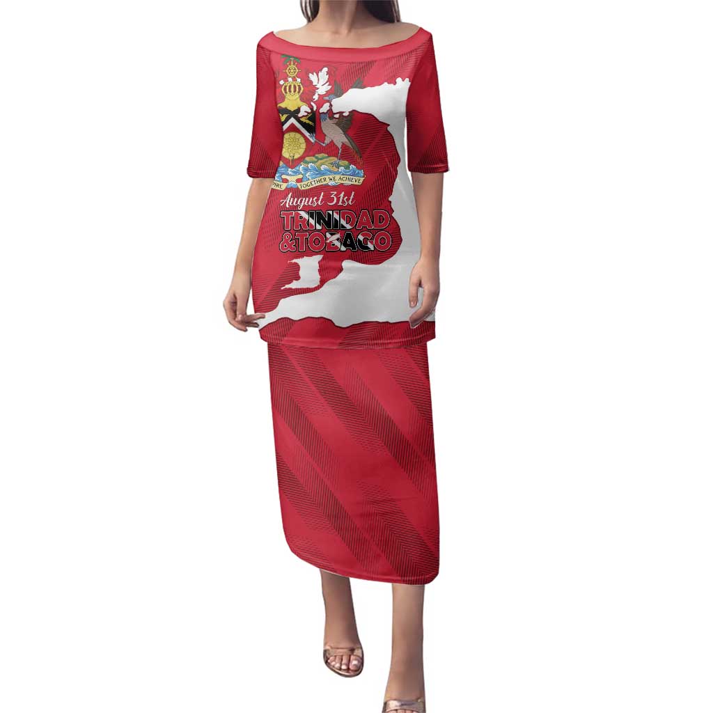 Personalized Trinidad and Tobago Independence Day Family Matching Puletasi and Hawaiian Shirt August 31st Proud - Wonder Print Shop